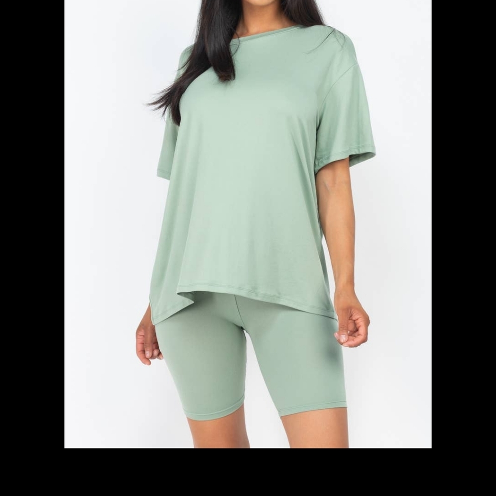 2 piece short set